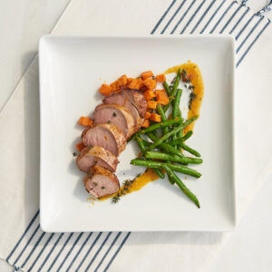 Orange-Thyme Glazed Pork Tenderloin